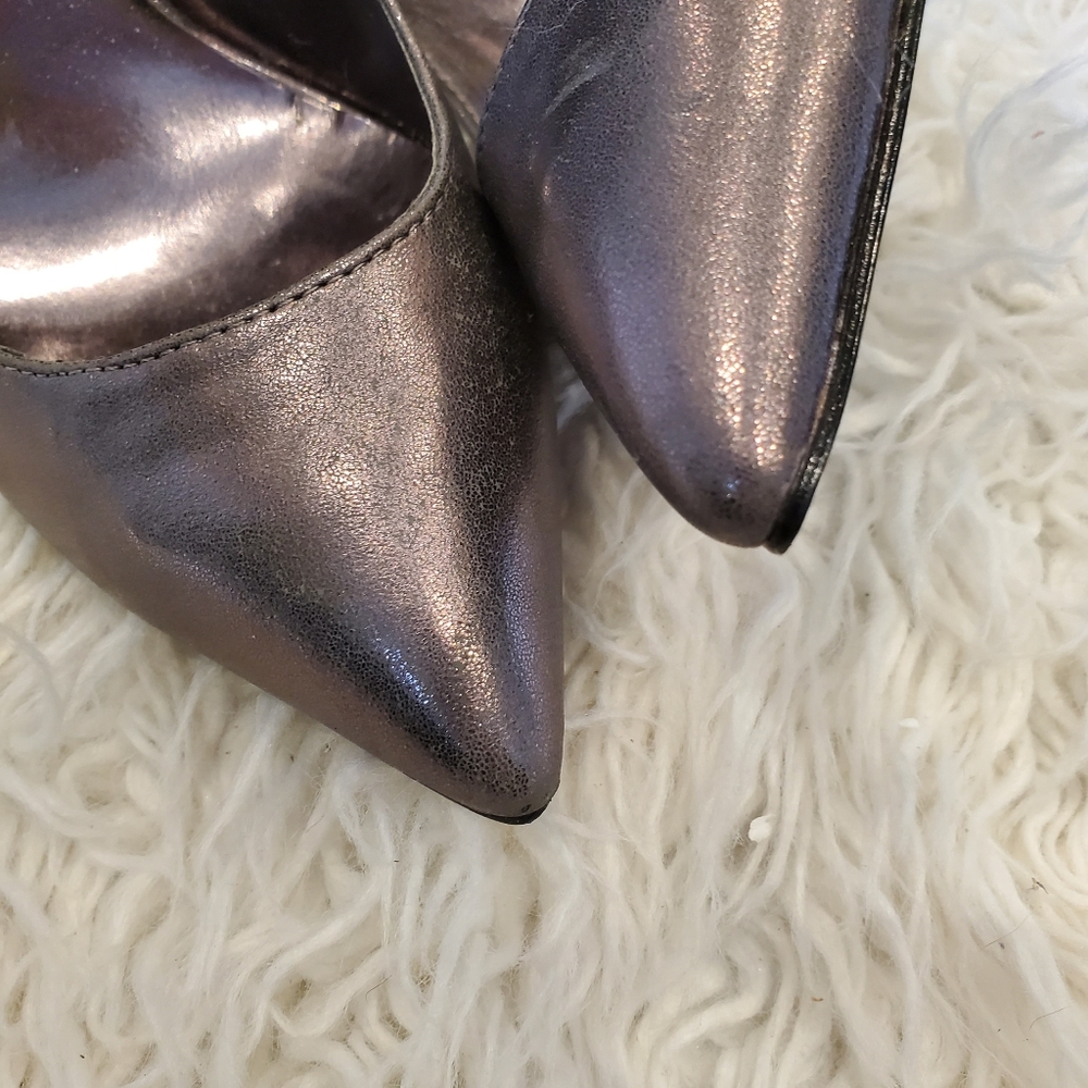 STEVE MADDEN|Womens Metallic point toe pumps| Size 7 - Picture 9 of 14